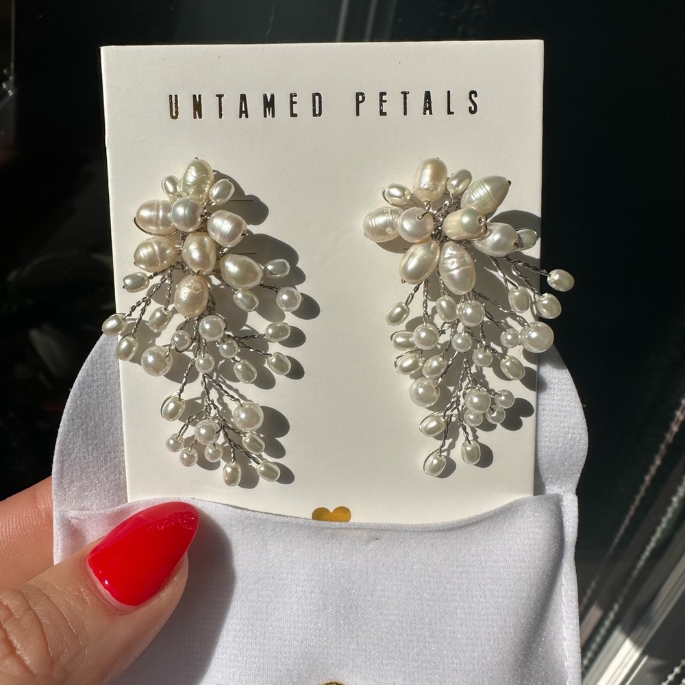 Fresh Water Pearl Earrings - Brand: Untamed Pedals